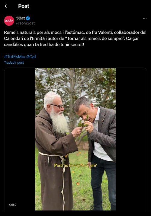 W 24.11.24 Tv3. Post Tot Es Mou