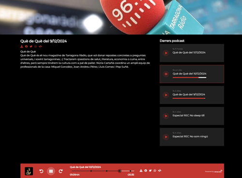 W 24.12.09 Tarragona RÀdio