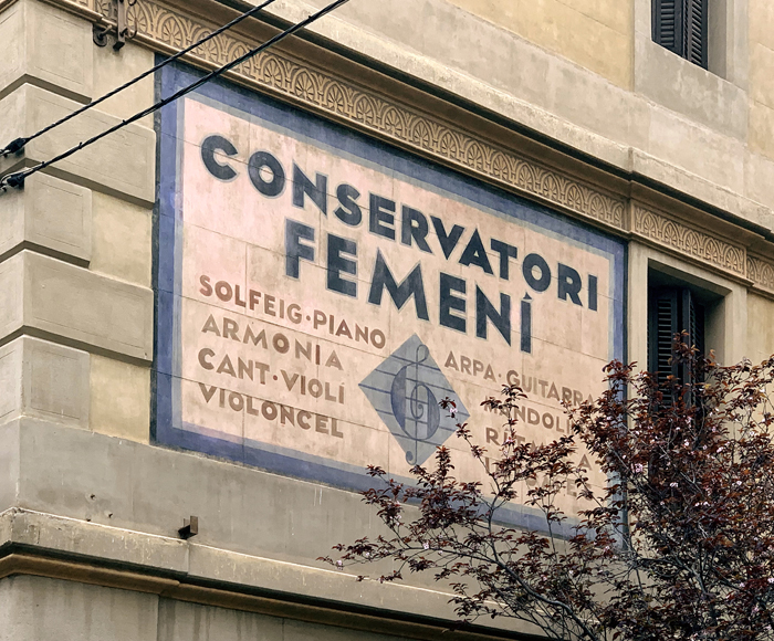 W Conservatori Femení De Gràcia