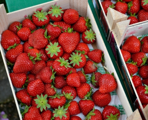 Caja Fresas
