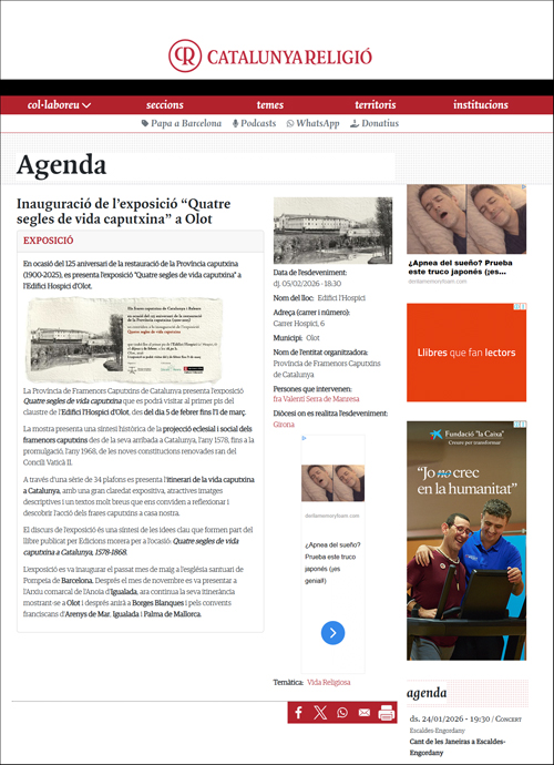 W 26.01.22 Catalunya ReligiÓ