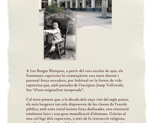 Expo Caputxins-plafó Borges B.