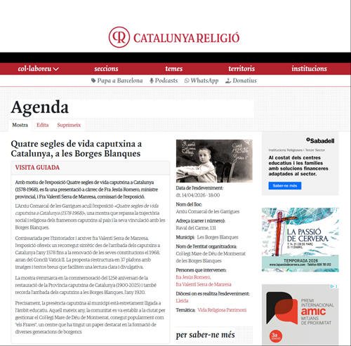 W 26.03.25 Catalunya ReligiÓ