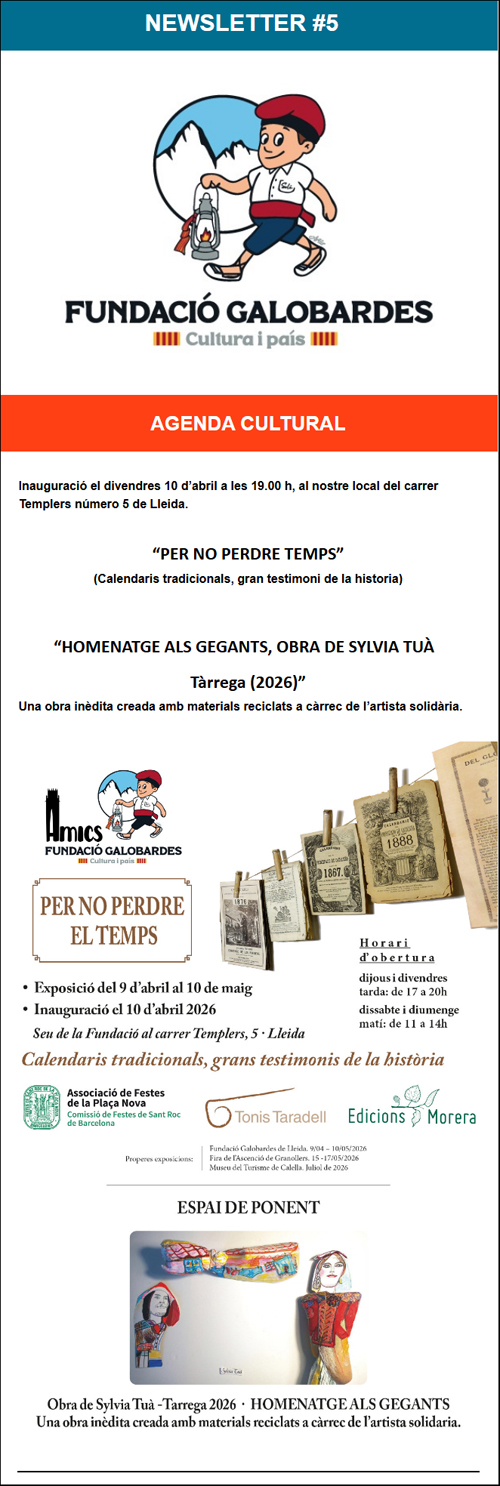 W 26.04.09 FundaciÓ Galobardes