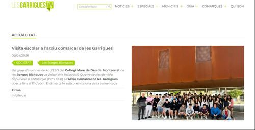 W 26.04.09 Garrigues Tv