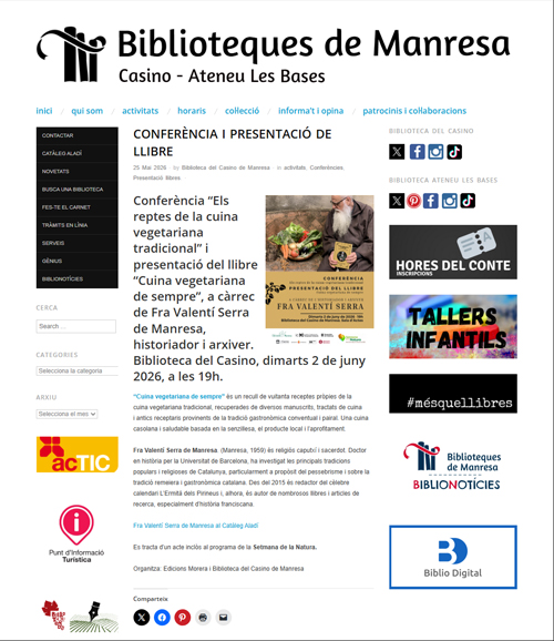 W 26.05.25 Biblioteques De Manresa