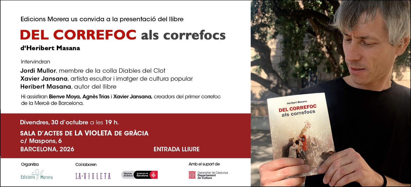 Targetó Presentació Correfoc A La Violeta